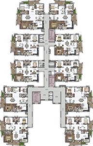 Project Image of 2300.0 - 3050.0 Sq.ft 3 BHK Apartment for buy in S And S Green Aurora at Green Grace