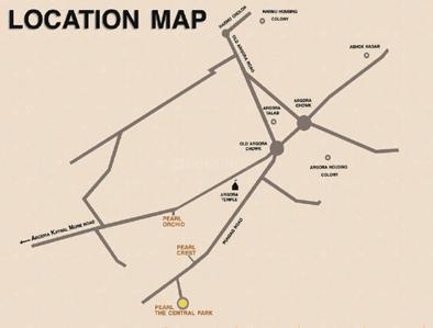 Project Image of 1136.0 - 3502.0 Sq.ft 2 BHK Apartment for buy in Moti Infraheights Pearl The Central Park