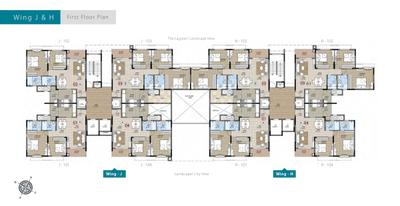 Project Image of 1232.0 - 1943.0 Sq.ft 2 BHK Apartment for buy in Puravankara Palm Beach