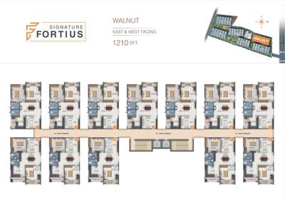 Project Image of 0.0 - 1210.0 Sq.ft 2 BHK Apartment for buy in Signature Fortius