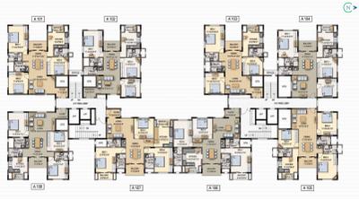 Project Image of 4119.0 - 4494.0 Sq.ft 3 BHK Penthouse for buy in Cordon Central Park