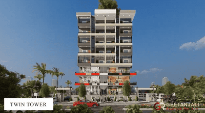 Project Image of 417.0 - 787.0 Sq.ft 1 BHK Apartment for buy in Twin Tower