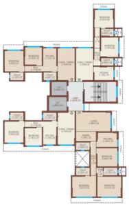 Project Image of 536.69 - 874.24 Sq.ft 2 BHK Apartment for buy in Sun Sumit Deepshal