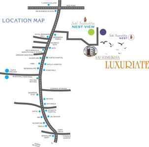 Project Image of 1475.0 - 1530.0 Sq.ft 3 BHK Apartment for buy in Sai Sumukha Luxurite