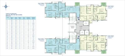 Project Image of 1036.0 - 2019.0 Sq.ft 3 BHK Apartment for buy in Morya Phase I
