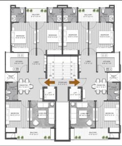 Project Image of 0.0 - 2100.0 Sq.ft 3 BHK Builder Floor for buy in Blessing Homes Luxury Floors