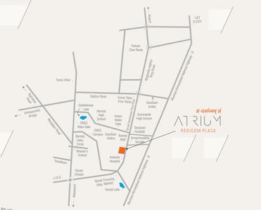 Darshanam Atrium Location Plan 1