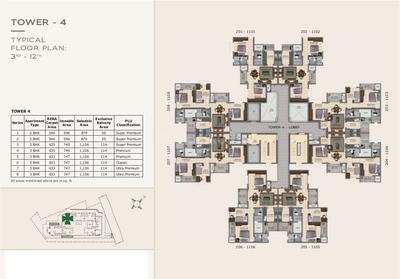 Project Image of 568.0 - 1106.0 Sq.ft 1 BHK Apartment for buy in Provident Capella 1