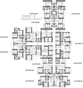 Project Image of 830.0 - 1322.0 Sq.ft 2 BHK Apartment for buy in Omkar Alta Monte