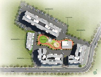 Project Image of 395.0 - 622.0 Sq.ft 1 BHK Apartment for buy in Ashapura Neelkanth Shrushti Amarnath A B Wing And Vaidyanath