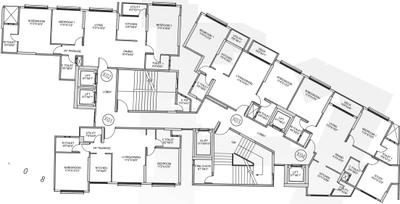 Project Image of 1491.0 - 2659.0 Sq.ft 2 BHK Apartment for buy in Adani Ten BKC