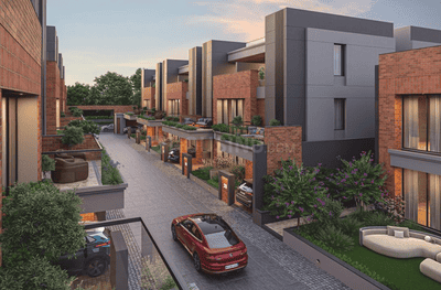 Project Image of 1082.85 - 1196.73 Sq.ft 4 BHK Villa for buy in Jalaram Neelkanth Villa