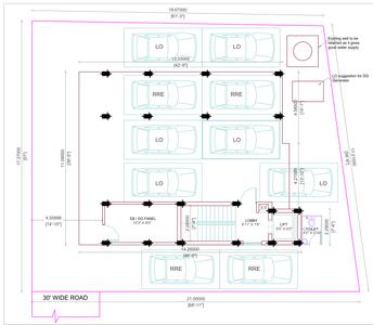 Ramaniyam Pon Kamal Enclave Kamal Enclave Cluster Plan Stillt Floor 1
