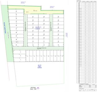 Krishna Park Layout Plan 1