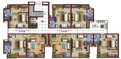 Project Image of 425.0 - 1080.0 Sq.ft 1 BHK Apartment for buy in Paras Pride