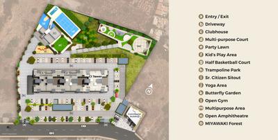 Project Image of 586.63 - 764.24 Sq.ft 2 BHK Apartment for buy in Kumar Princetown Tower C1