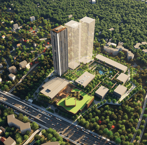 Runwal One Tower E Elevation 1