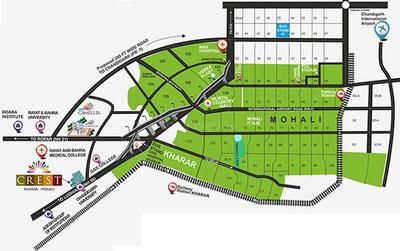 Project Image of 1650.0 - 1980.0 Sq.ft Residential Plot Plot for buy in GBP Crest II Plot