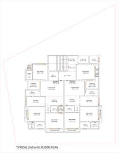 Project Image of 755.2 - 760.9 Sq.ft 3 BHK Apartment for buy in Simandhar Crown
