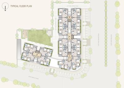 Project Image of 641.31 - 853.9 Sq.ft 2 BHK Apartment for buy in Maple Green Residency Tower A to D