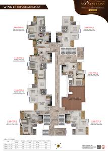 Project Image of 740.45 - 1189.2 Sq.ft 2 BHK Apartment for buy in Vardhaman Skysymphony