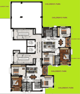 Project Image of 0.0 - 1970.0 Sq.ft 3 BHK Apartment for buy in Shree Jai Vignaharta Co Operative