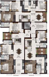 Project Image of 1059.0 - 1729.0 Sq.ft 2 BHK Apartment for buy in Raunaq Tulsi
