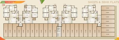 Project Image of 944.96 - 1334.72 Sq.ft 3 BHK Apartment for buy in Shree Shreenath Avenue