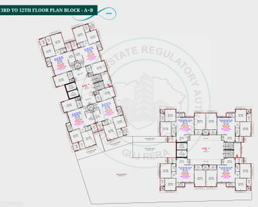Project Image of 840.45 - 877.16 Sq.ft 3 BHK Apartment for buy in Balaji The Serenity