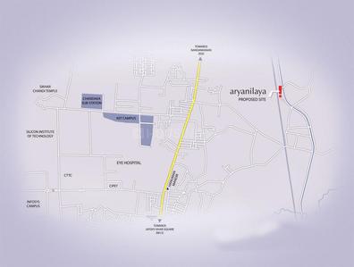 Project Image of 1326.0 - 1430.0 Sq.ft 3 BHK Apartment for buy in Aryan Aryanilaya