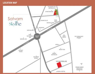 Project Image of 2475.0 - 2538.0 Sq.ft 3 BHK Apartment for buy in Mahalakshmi Satvam Skyline