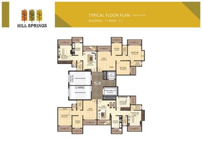 Project Image of 0.0 - 1050.0 Sq.ft 2 BHK Apartment for buy in Asha Hill Springs