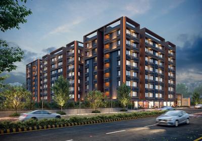 Project Image of 573.29 - 609.99 Sq.ft 2 BHK Apartment for buy in United Zade