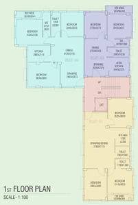 Project Image of 778.0 - 1255.0 Sq.ft 2 BHK Apartment for buy in Antarik Apartment