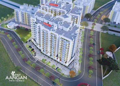 Shiv Aangan Twin Towers Elevation 1