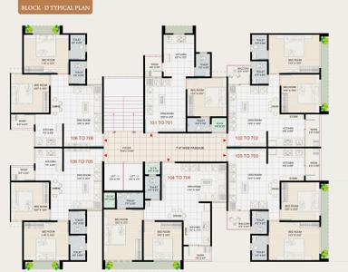 Project Image of 401.6 - 676.4 Sq.ft 1 BHK Apartment for buy in Vraj Residency