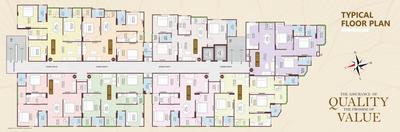 Project Image of 1445.0 - 1680.0 Sq.ft 3 BHK Apartment for buy in A B Urban Height