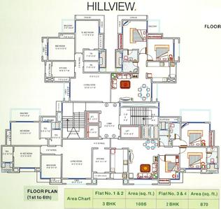 Project Image of 715 Sq.ft 2 BHK Apartment / Flat for sale in Thane West for Rs. 9500000