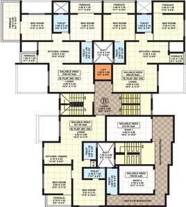 Project Image of 874.0 - 1137.0 Sq.ft 2 BHK Apartment for buy in Shree Ganesh Sentosa Elysium