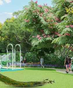 Pranava Temple Square Bajjuri Landscaped Gardens 1