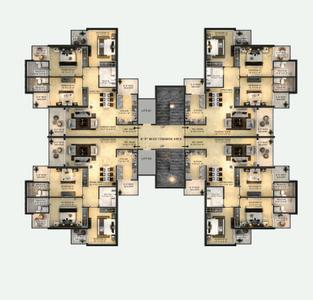 Project Image of 1745.0 - 1895.0 Sq.ft 3 BHK Apartment for buy in The Suman Marvelous