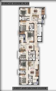 Project Image of 901.0 - 1021.0 Sq.ft 2 BHK Apartment for buy in Preetha Saharsh