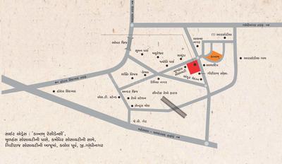 Avani Kantam Residency Location Plan 1