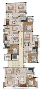 Project Image of 560.0 - 1117.0 Sq.ft 1 BHK Apartment for buy in Shree Mirage Tower
