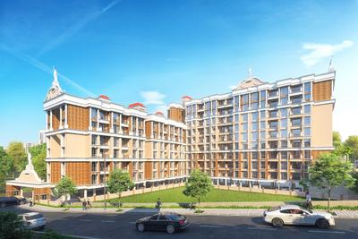 Project Image of 639.0 - 768.0 Sq.ft 1 BHK Apartment for buy in GBK Vishwajeet Pink City