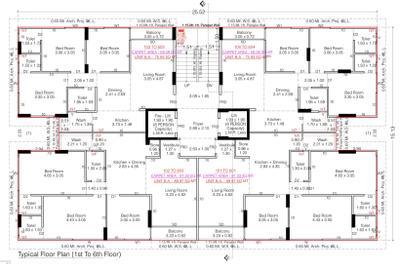Project Image of 1800.0 - 2088.0 Sq.ft 3 BHK Apartment for buy in Rushabh Symphony