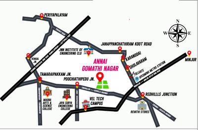 Project Image of 600.0 - 1800.0 Sq.ft Residential Plot Plot for buy in Thiruthanikai Infra City