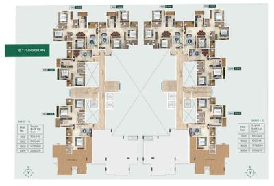 Project Image of 1097.81 - 2159.27 Sq.ft 2 BHK Apartment for buy in MD Heights