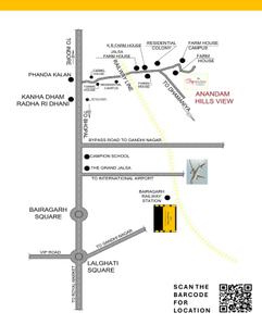 Project Image of 5500.0 - 32500.0 Sq.ft Residential Plot Plot for buy in Gurukul Anandam Hills View