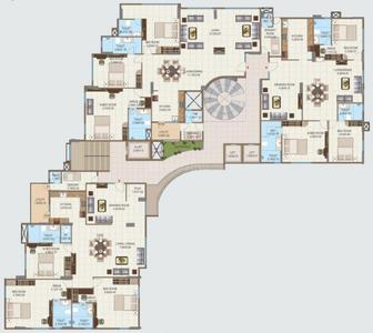 Project Image of 2886.0 - 3310.01 Sq.ft 3 BHK Apartment for buy in Park Square Avenue